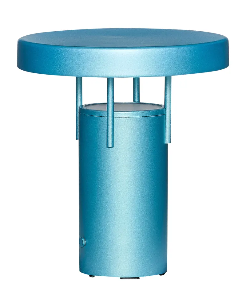 Hübsch BringMe Mini Akku-Tischleuchte in Blau, Ø 18 × H 20 cm, Ansicht 1