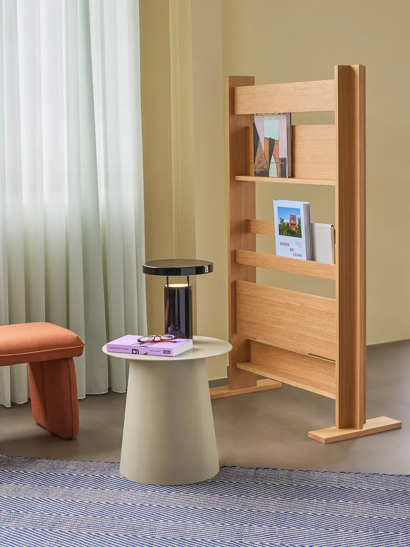 Hübsch Mellow Teppichläufer in Blau, Orange, Hellgrün und Hellblau, Länge 200 cm / Breite 80 cm / Höhe 1 cm, Ansicht 7