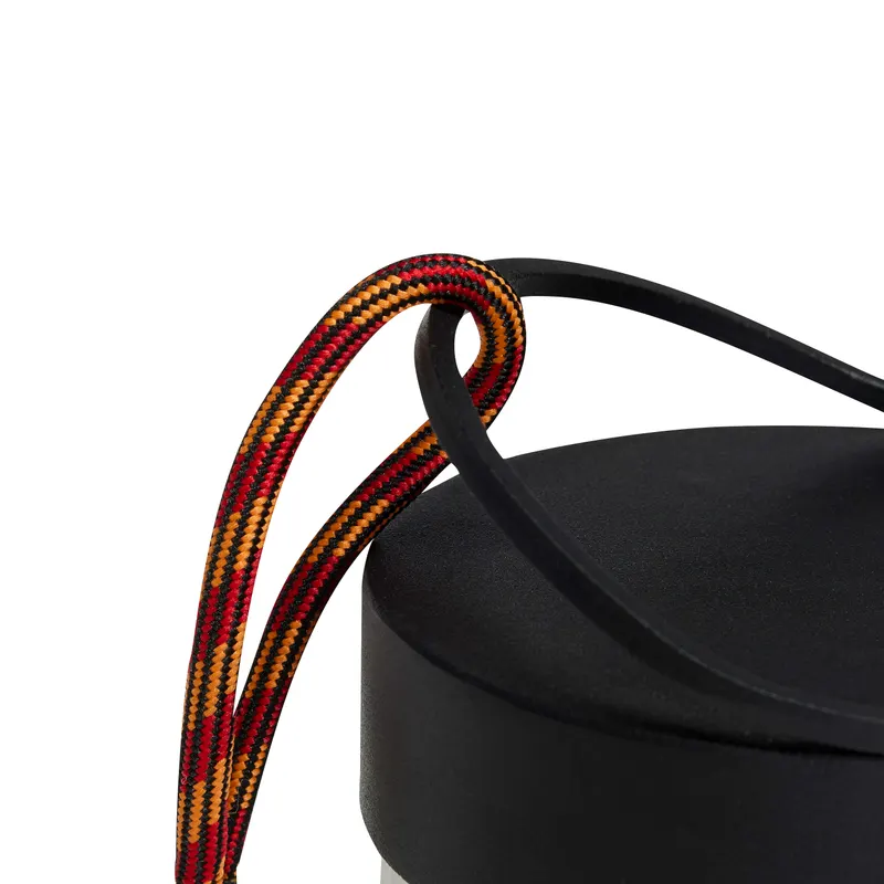 Hübsch Camp Akku-Tischleuchte in Schwarz, Multifarben und Weiß, Ø 9 × H 21 cm, Ansicht 3