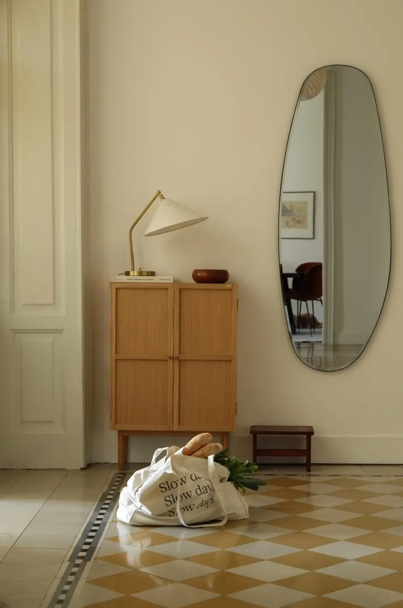 Hübsch Candour Schrank in Naturfarben, 60 × 27 × H 90 cm, Ansicht 11