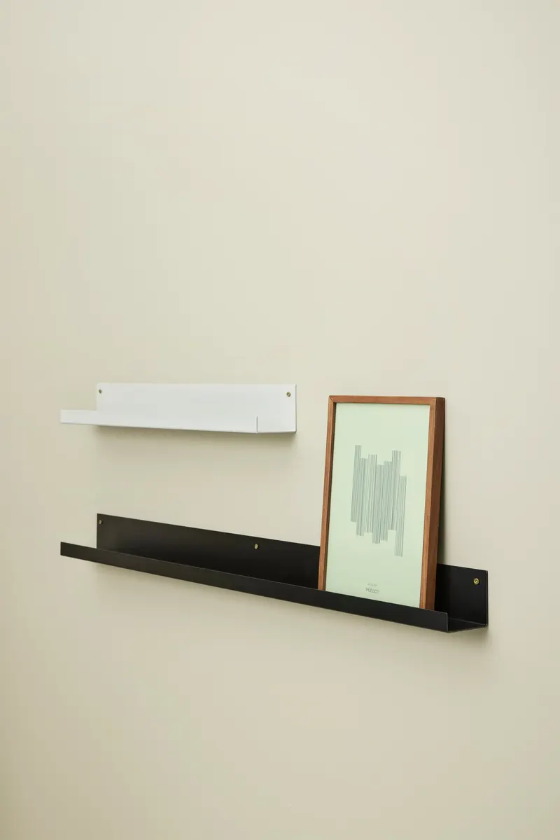 Hübsch Care Regal in Hellgrau, 60 × 9 × H 8/3 cm, Ansicht 2