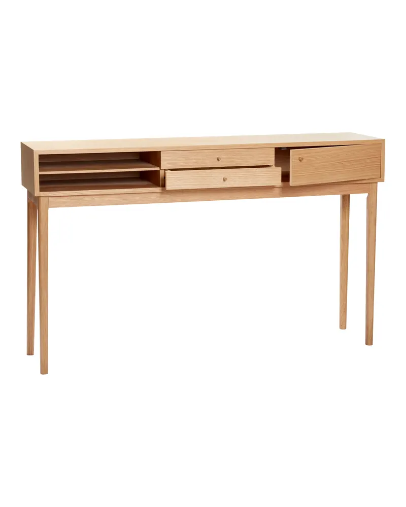 Hübsch Collect Konsolentisch in Naturfarben, 154 × 37 × H 94 cm, Ansicht 3