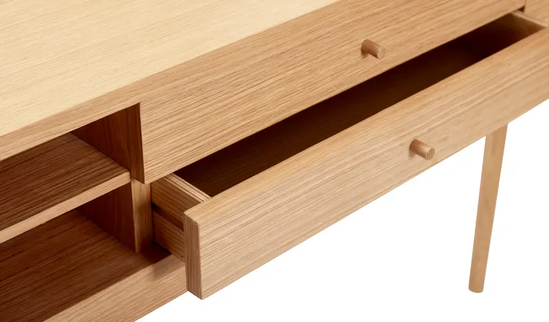 Hübsch Collect Konsolentisch in Naturfarben, 154 × 37 × H 94 cm, Ansicht 4