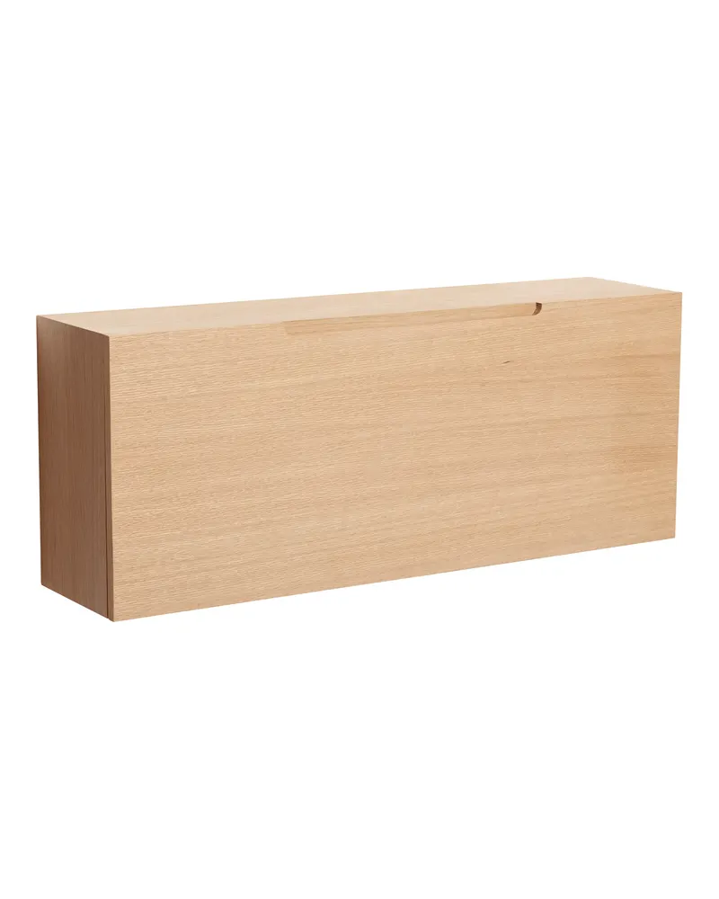 Collect Schuhschrank mit zwei Schubladen und Eichenfurnier in Naturfarben, FSC®-zertifiziert, Naturfarben