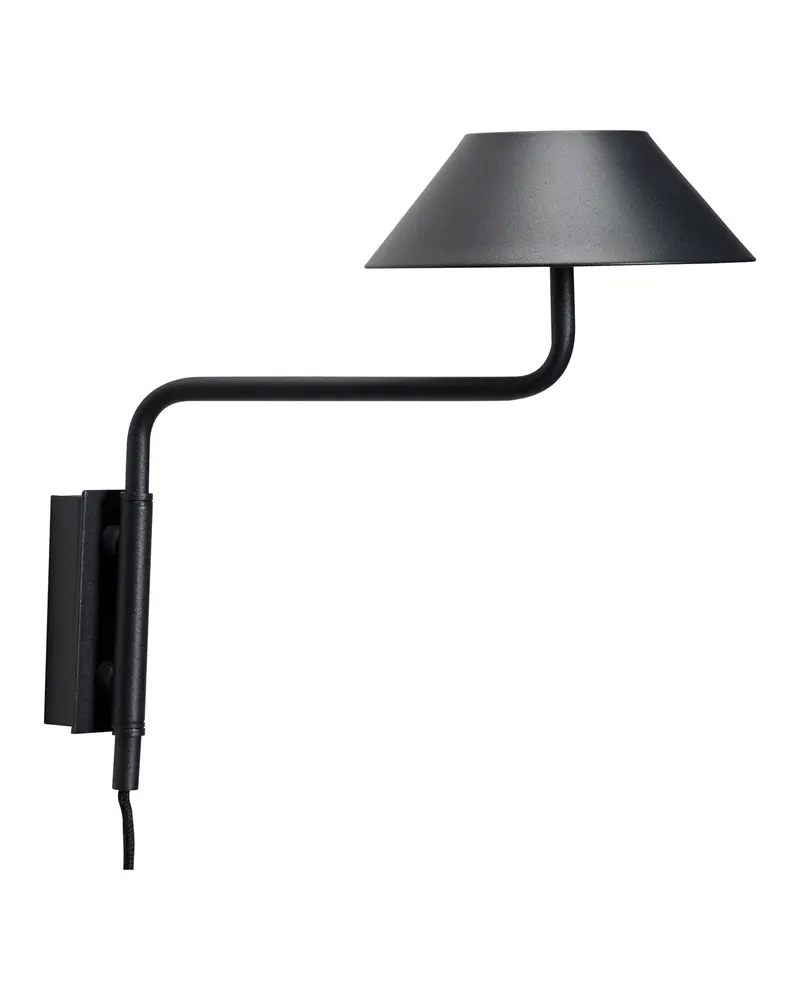Cover Wandleuchte aus Eisen und Polycarbonat, Messingfarben