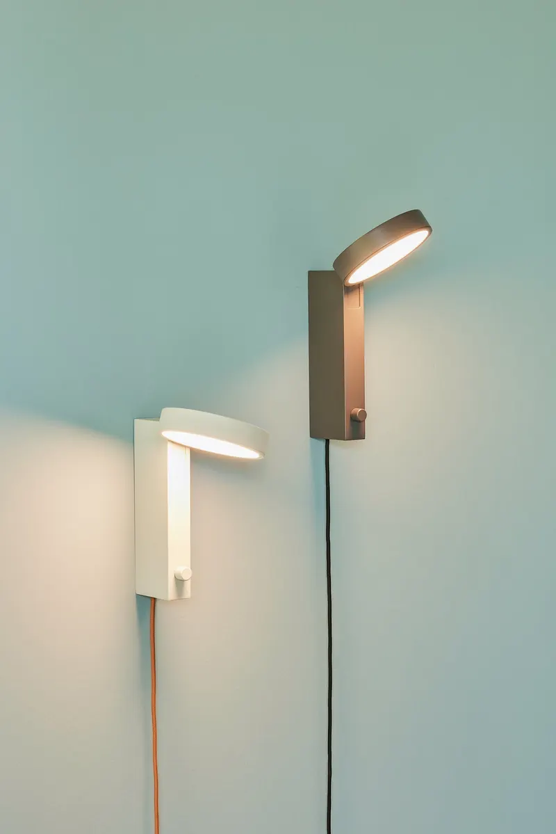 Hübsch Crea Wandleuchte in Sandfarben, 20 × 12 × H 20 cm, Ansicht 1