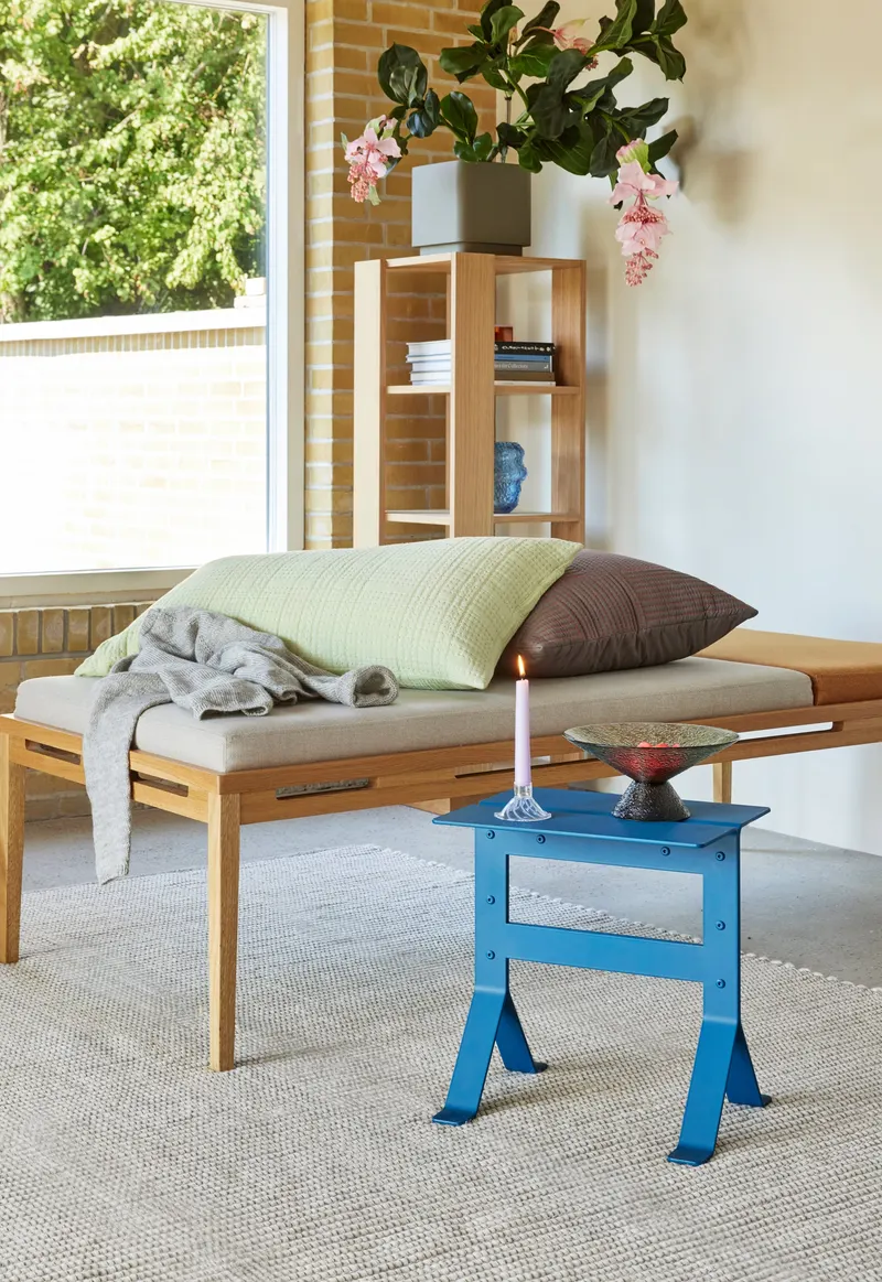 Hübsch Merge Regal in Naturfarben, 45 × 45 × H 140 cm, Ansicht 7