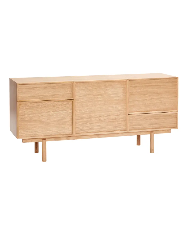 Cube Sideboard mit Eichenfurnier in Naturfarben, FSC®-zertifiziert