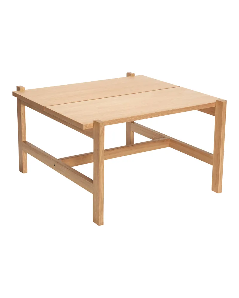 Hübsch Dash Couchtisch in Naturfarben, 80 × 80 × H 47 cm, Ansicht 2