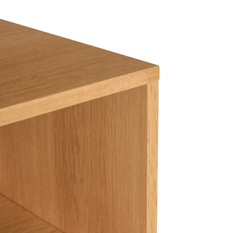 Hübsch Disco Regal in Naturfarben, 80 × 30 × H 180 cm, Ansicht 10