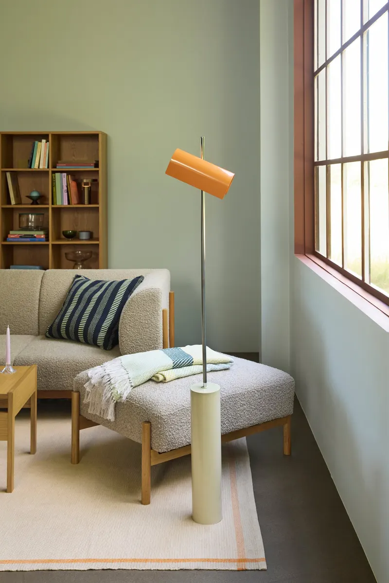 Hübsch Disco Regal in Naturfarben, 80 × 30 × H 180 cm, Ansicht 11
