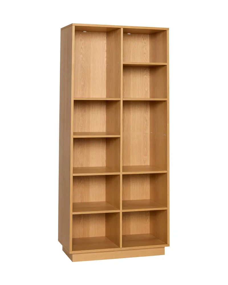 Hübsch Disco Regal in Naturfarben, 80 × 30 × H 180 cm, Ansicht 4