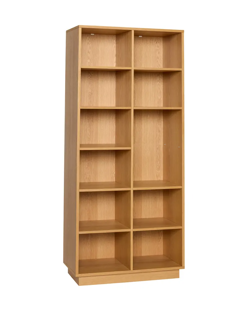 Hübsch Disco Regal in Naturfarben, 80 × 30 × H 180 cm, Ansicht 5