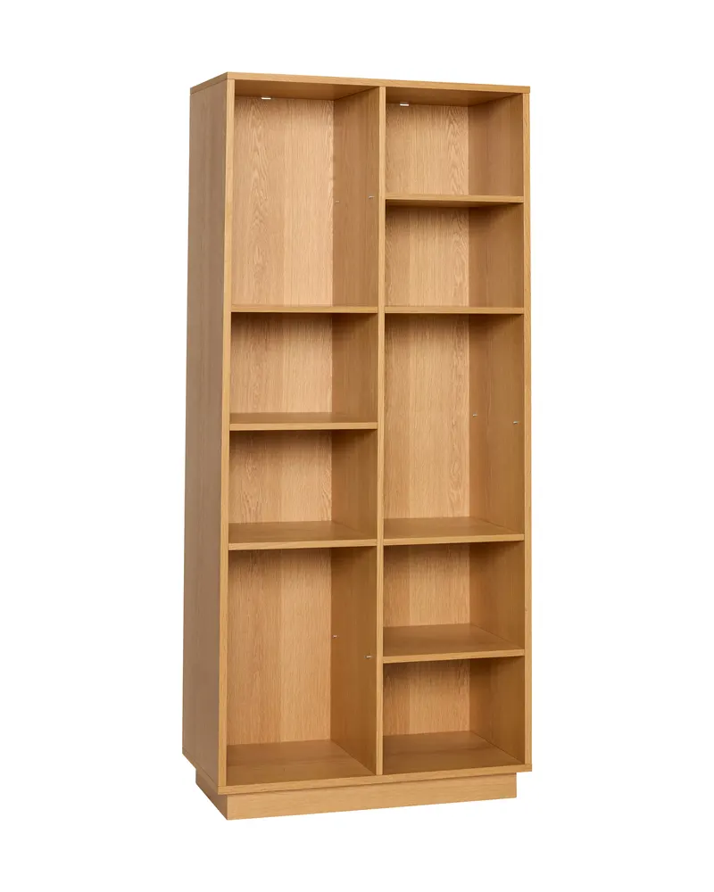 Hübsch Disco Regal in Naturfarben, 80 × 30 × H 180 cm, Ansicht 6