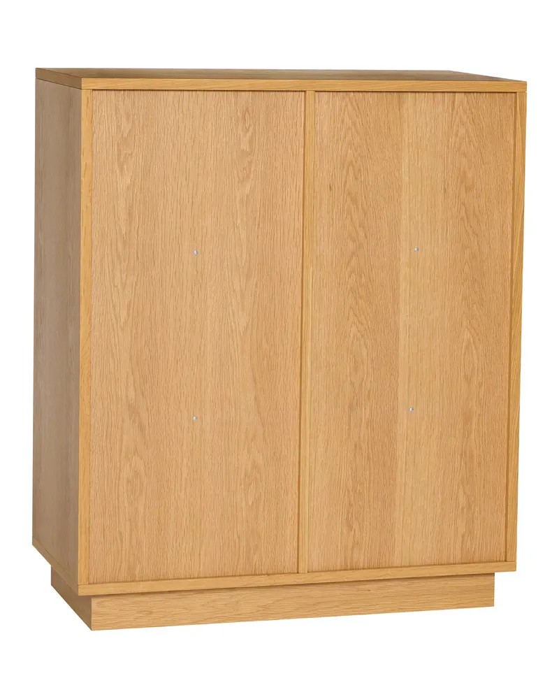 Hübsch Disco Regal in Naturfarben, 80 × 30 × H 95 cm, Ansicht 6