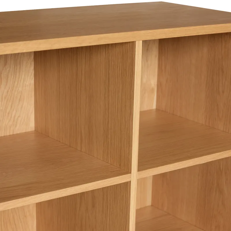 Hübsch Disco Regal in Naturfarben, 80 × 30 × H 95 cm, Ansicht 8