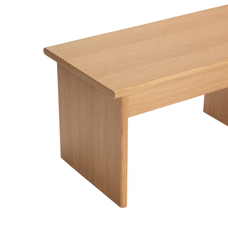 Hübsch Doppio Beistelltisch in Naturfarben, 99 × 30 × H 30 cm, Ansicht 4