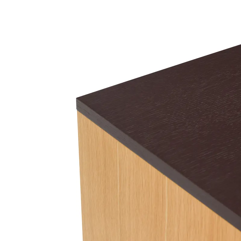 Hübsch Dual Sideboard in Braun und Naturfarben, 140 × 35 × H 65 cm, Ansicht 4