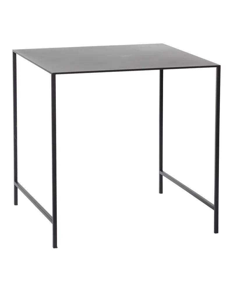 Hübsch Duo Beistelltisch in Schwarz, 40 × 40 × H 40 und 45 × 45 × H 45 cm, Ansicht 2