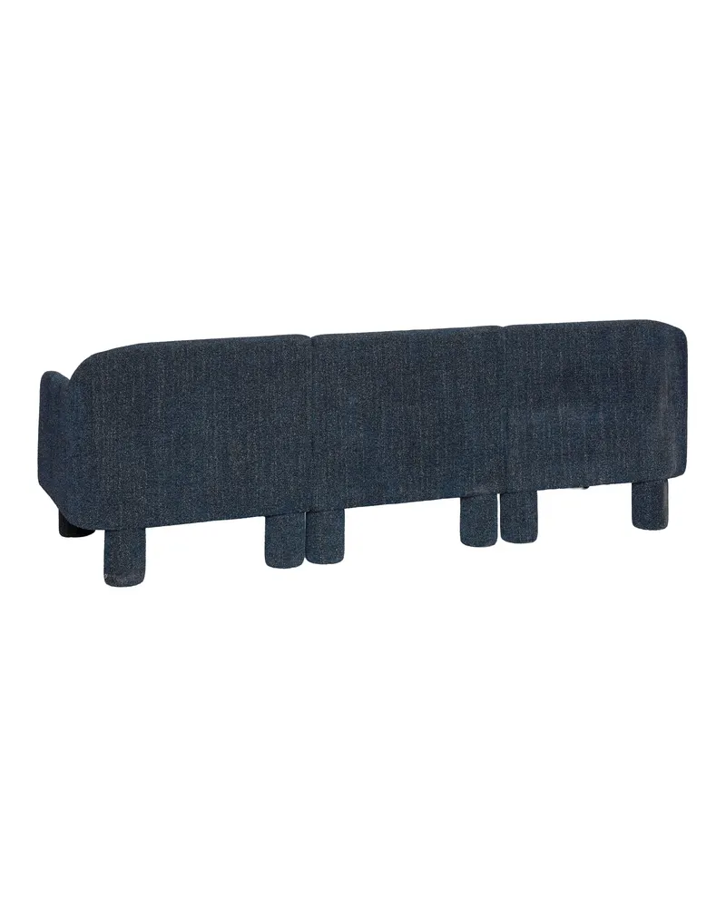 Hübsch Elegance Sofa in Dunkelblau, Länge 224 cm / Breite 83 cm / Höhe 74 cm, Ansicht 3