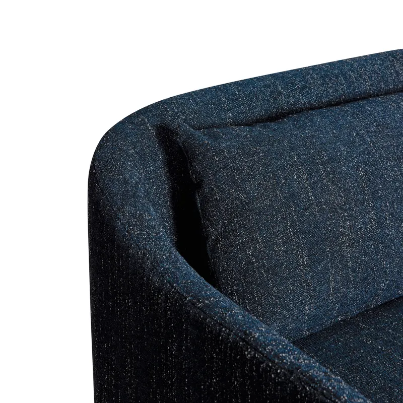 Hübsch Elegance Sofa in Dunkelblau, Länge 224 cm / Breite 83 cm / Höhe 74 cm, Ansicht 5