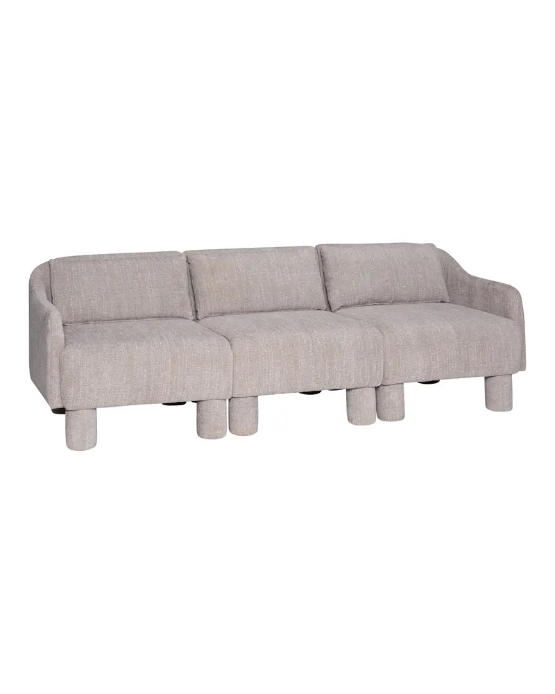 Elegance Sofa aus Polyester, Dunkelblau