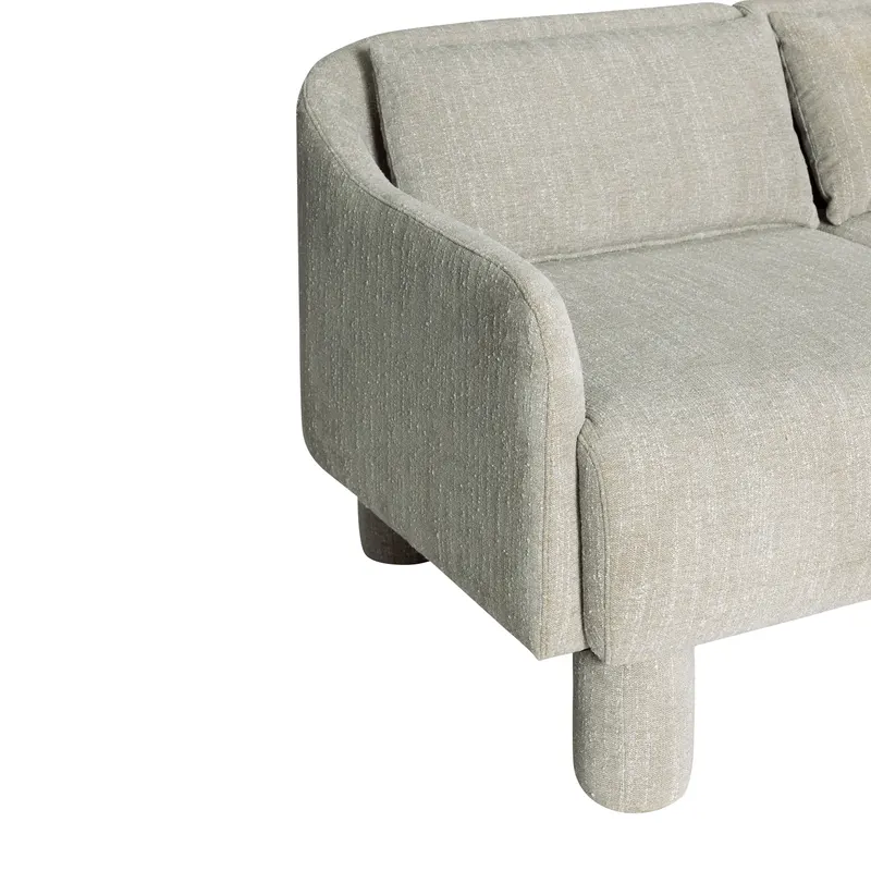 Hübsch Elegance Sofa in Hellgrün, Länge 224 cm / Breite 83 cm / Höhe 74 cm, Ansicht 5
