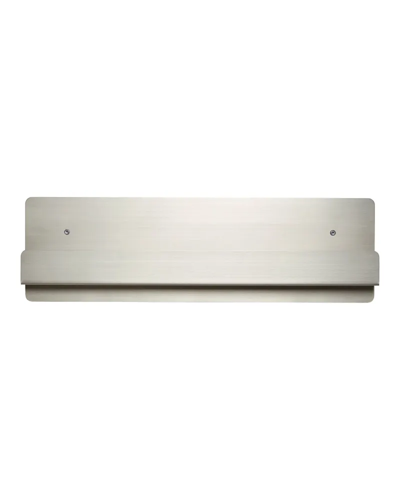 Hübsch Fold Regal in Nickel, 50 × 5 × H 15 und 100 × 5 × H 15 cm, Ansicht 2