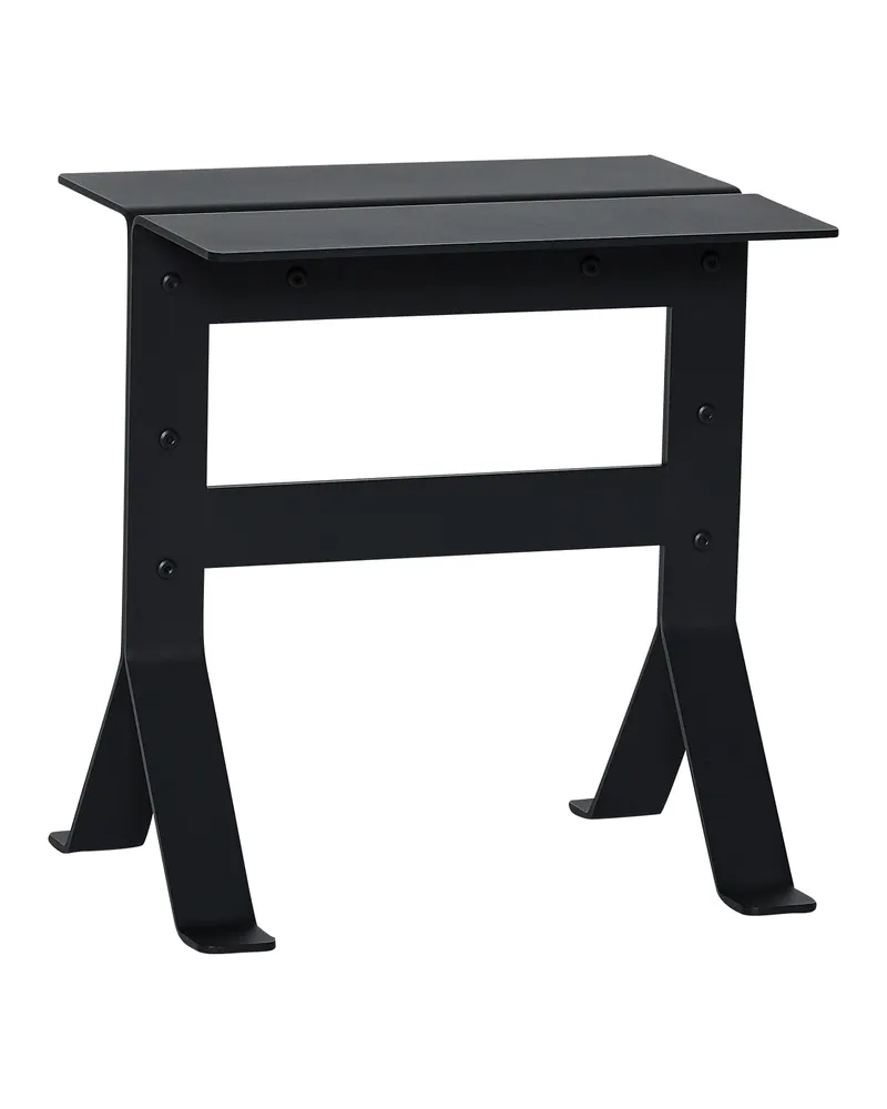 Hübsch Fold Beistelltisch in Schwarz, 40 × 30 × H 42 cm, Ansicht 3