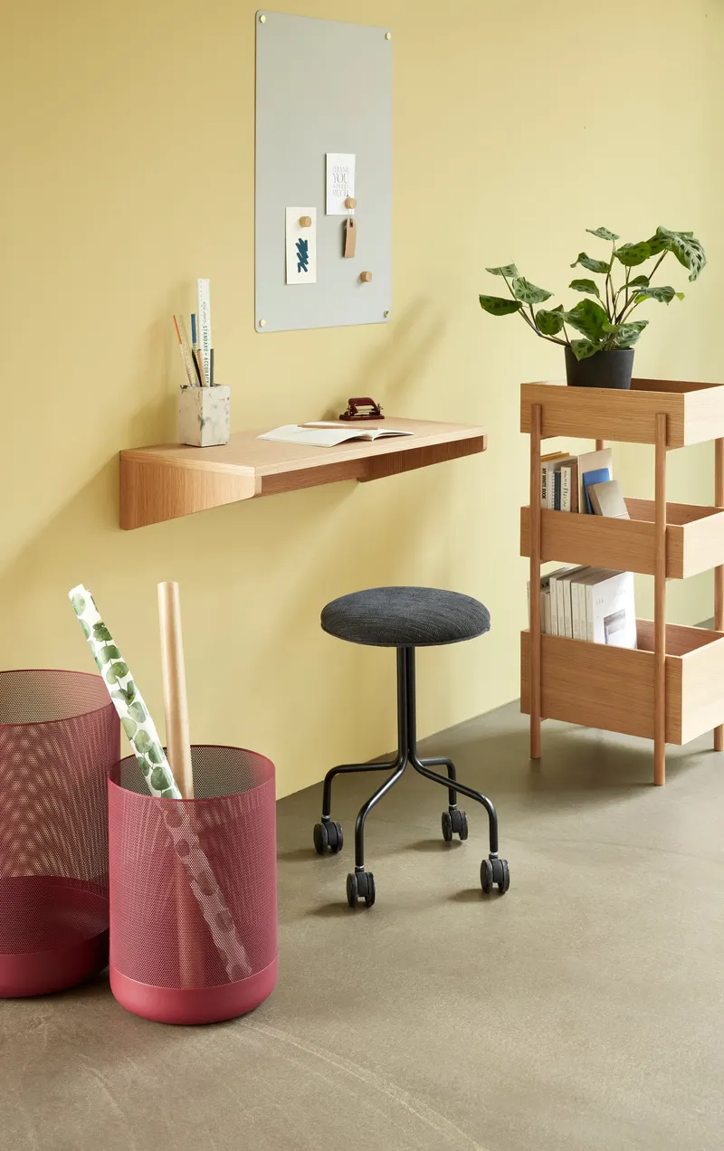 Hübsch Stack Konsolentisch in Naturfarben, 43 × 35 × H 90 cm, Ansicht 6