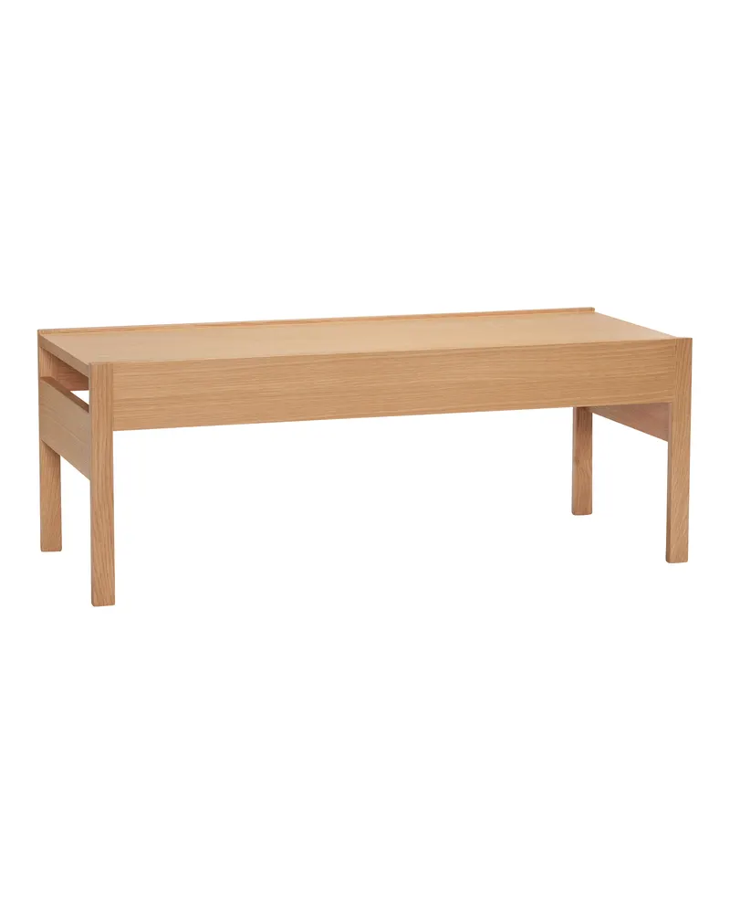 Hübsch Forma Couchtisch in Naturfarben, 120 × 51 × H 45 cm, Ansicht 1
