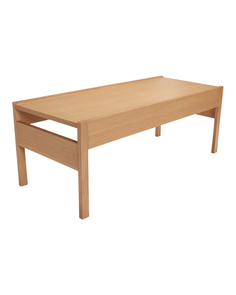 Hübsch Forma Couchtisch in Naturfarben, 120 × 51 × H 45 cm, Ansicht 2
