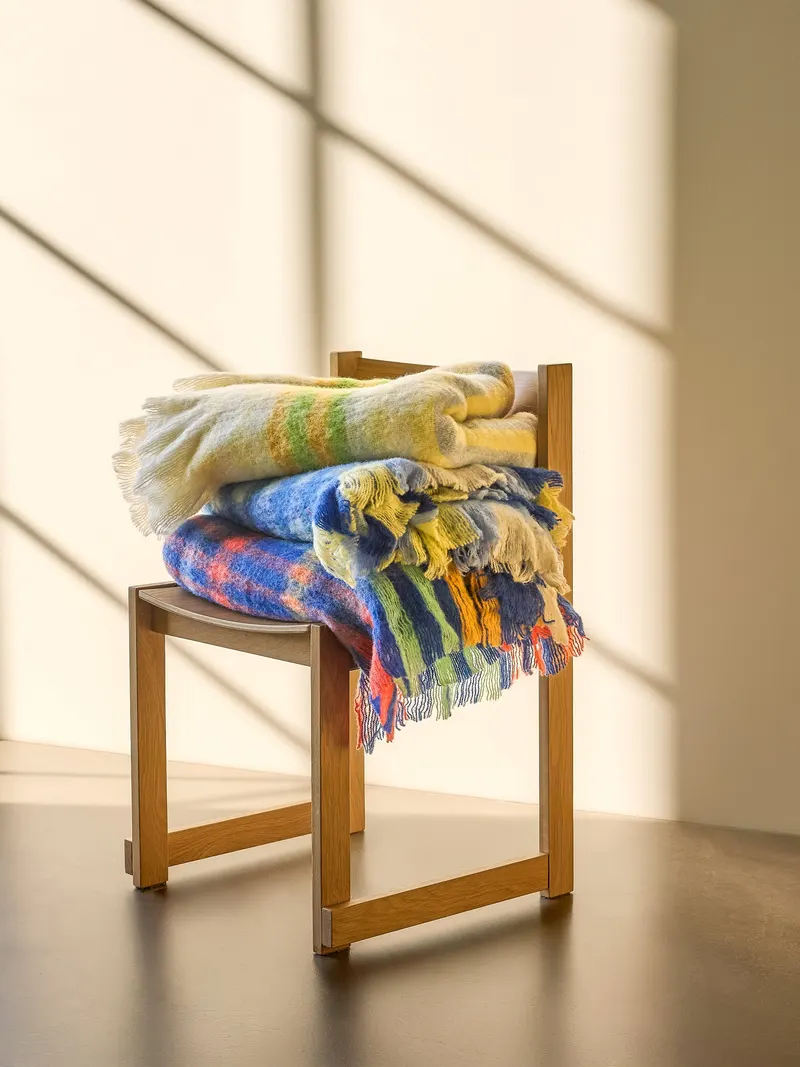 Hübsch Forma Esszimmerstuhl in Naturfarben, 50 × 50 × H 80 cm, Ansicht 16