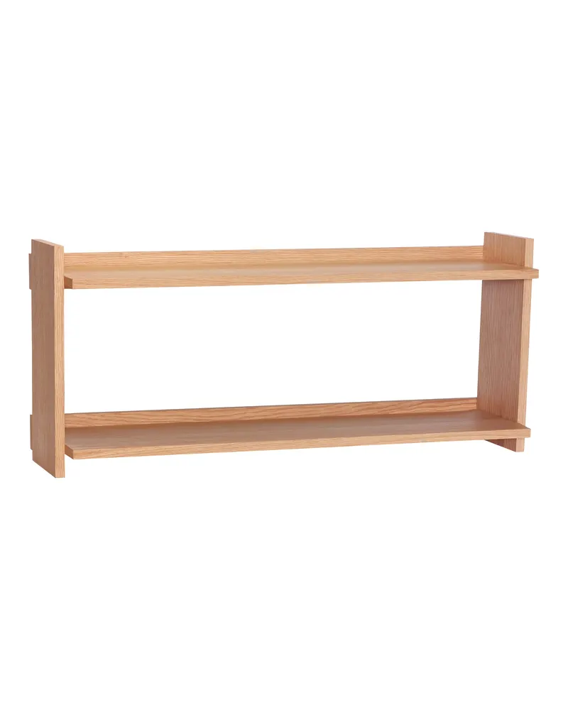 Hübsch Forma Regal in Naturfarben, 100 × 28 × H 44 cm, Ansicht 1