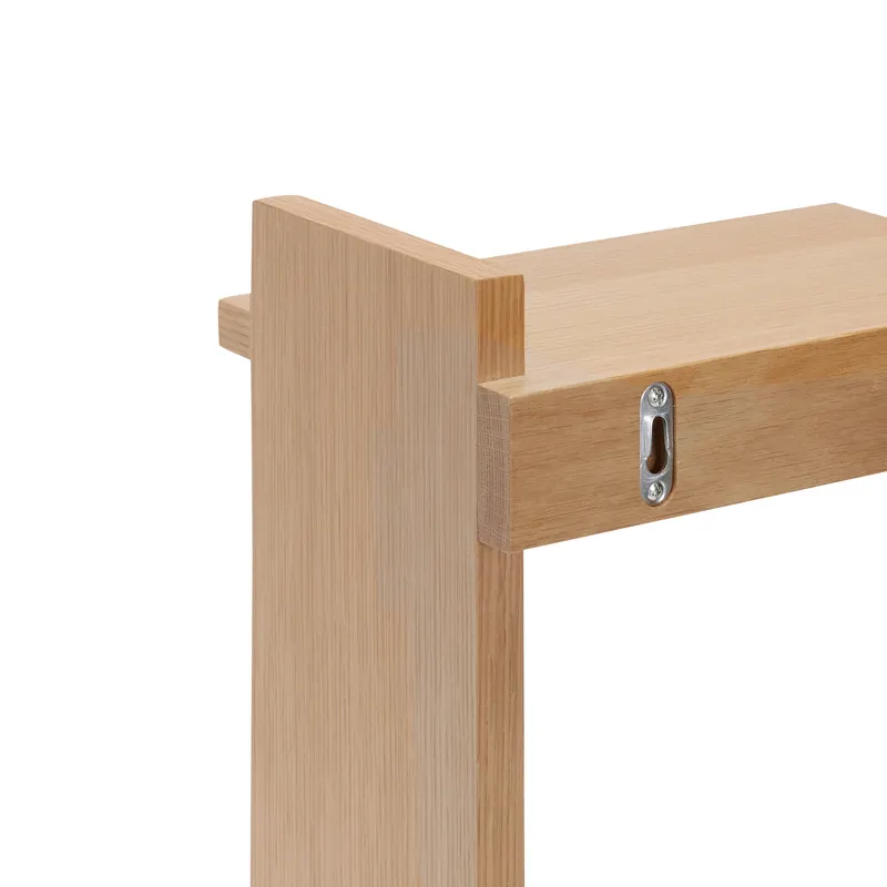 Hübsch Forma Regal in Naturfarben, 34 × 24 × H 44 cm, Ansicht 4