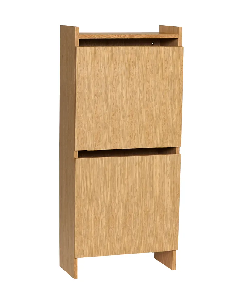 Forma Schuhschrank mit Eichenfurnier in Naturfarben, FSC®-zertifiziert, Naturfarben