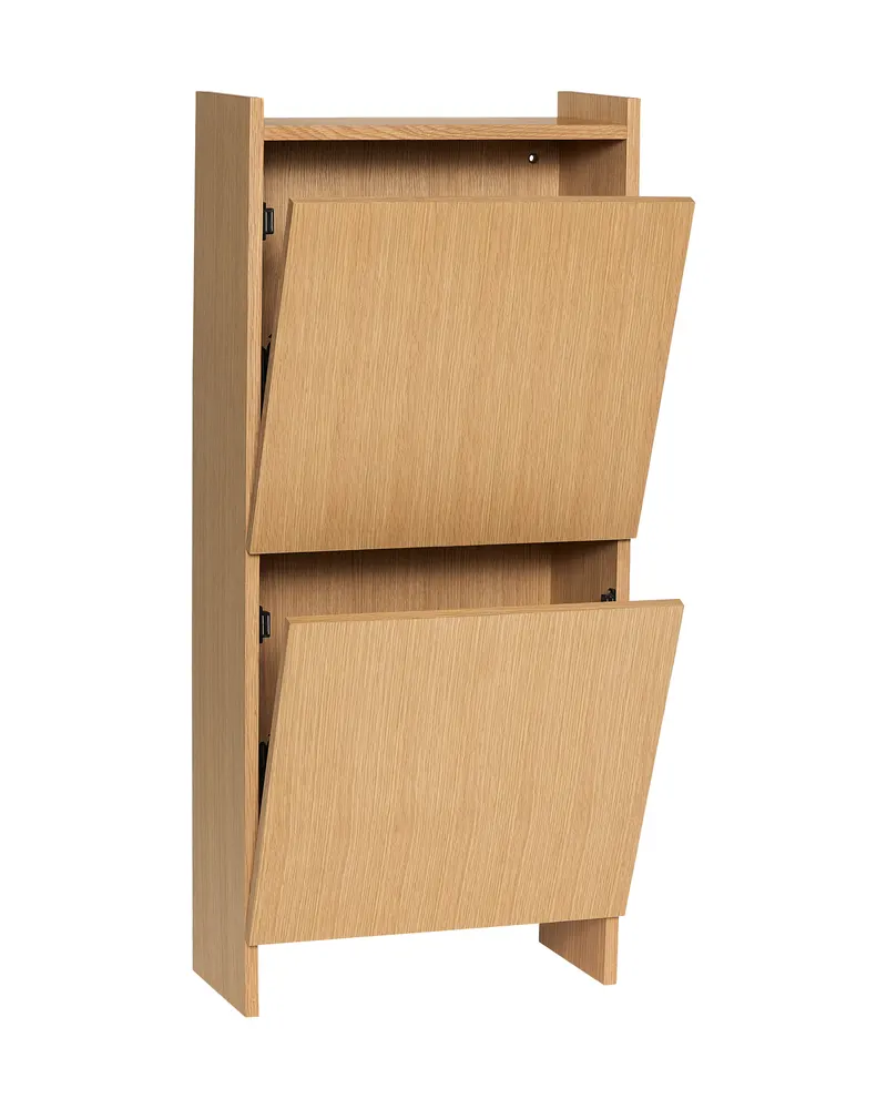 Hübsch Forma Schuhschrank in Naturfarben, 50 × 24 × H 110 cm, Ansicht 2