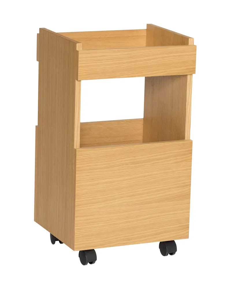 Forma Servierwagen mit Eichenfurnier in Naturfarben, FSC®-zertifiziert, Naturfarben