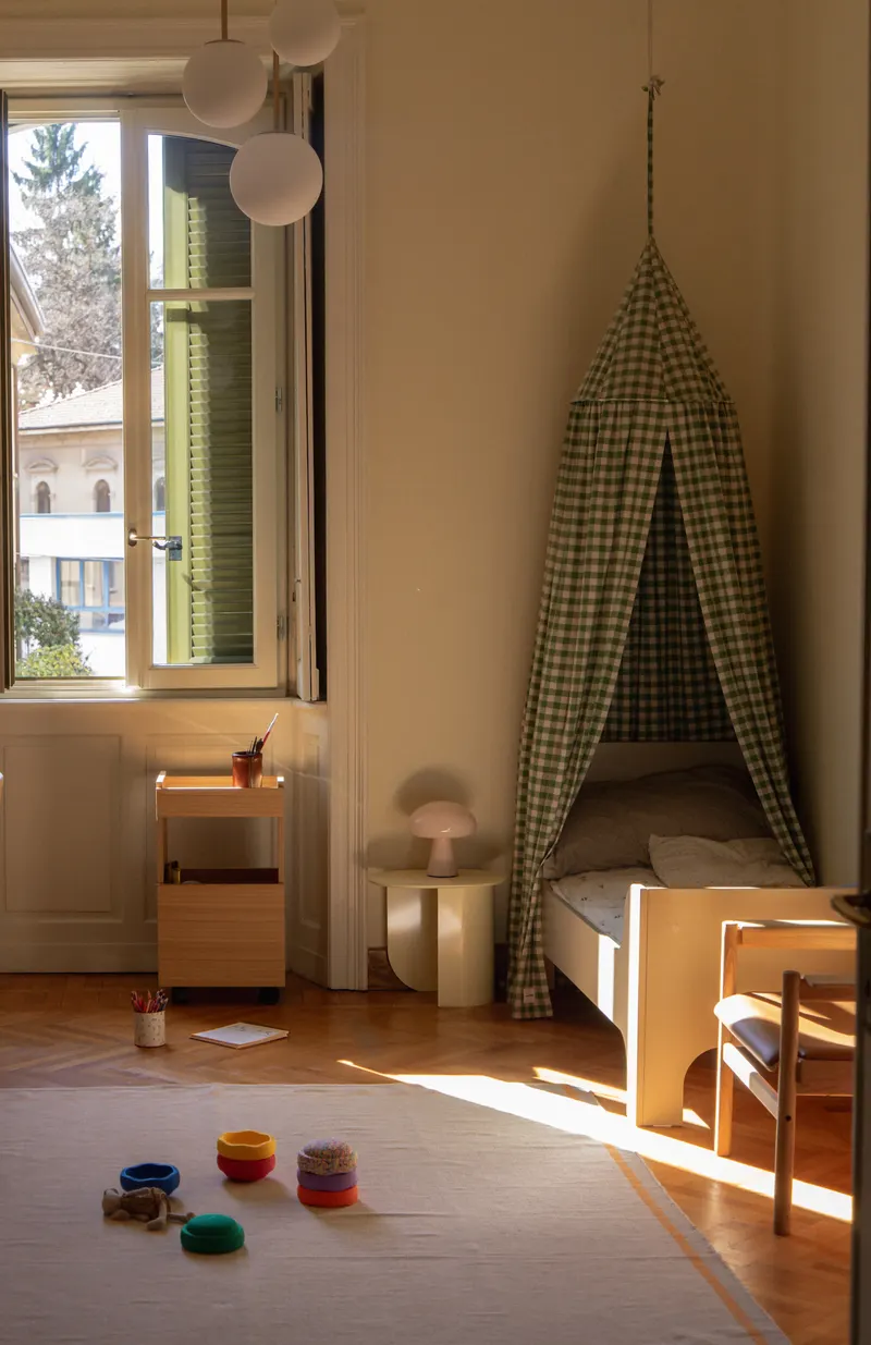 Hübsch Forma Servierwagen in Naturfarben, 40 × 35 × H 70 cm, Ansicht 14