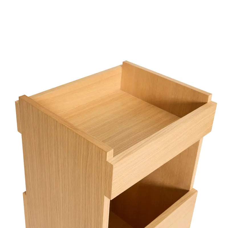 Hübsch Forma Servierwagen in Naturfarben, 40 × 35 × H 70 cm, Ansicht 4