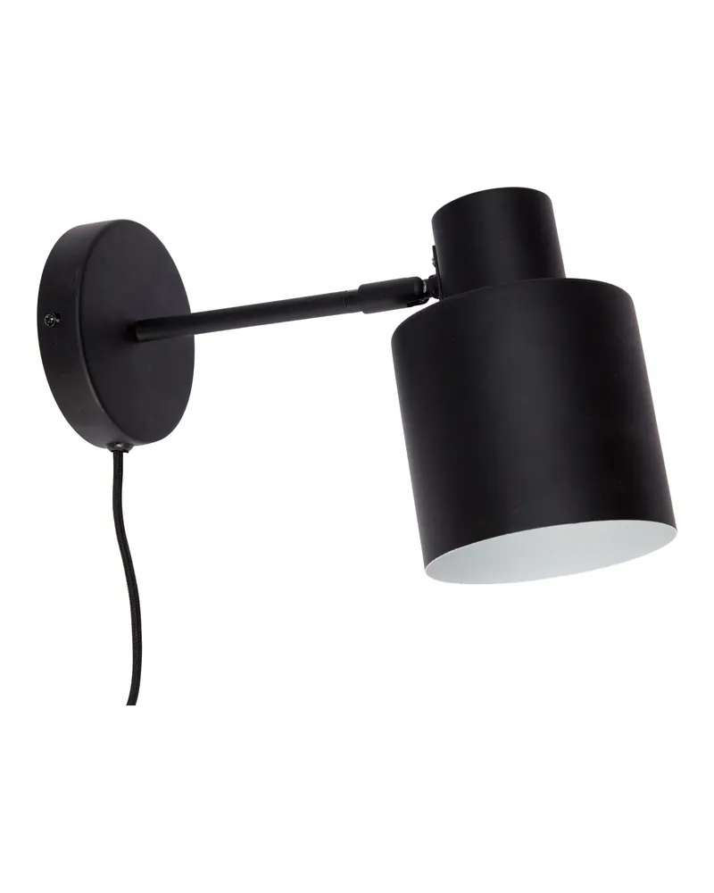 Hübsch Fuse Wandleuchte in Schwarz, 29 × 12 × H 17 cm, Ansicht 1