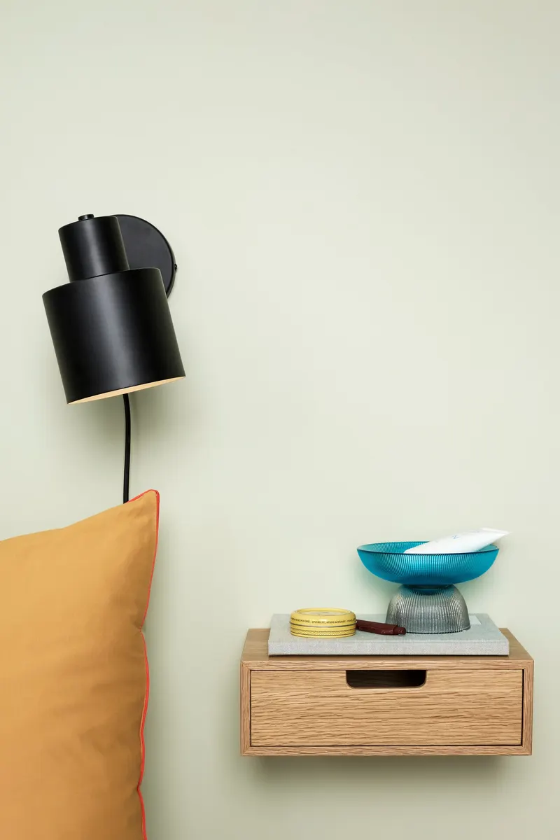Hübsch Fuse Wandleuchte in Schwarz, 29 × 12 × H 17 cm, Ansicht 2