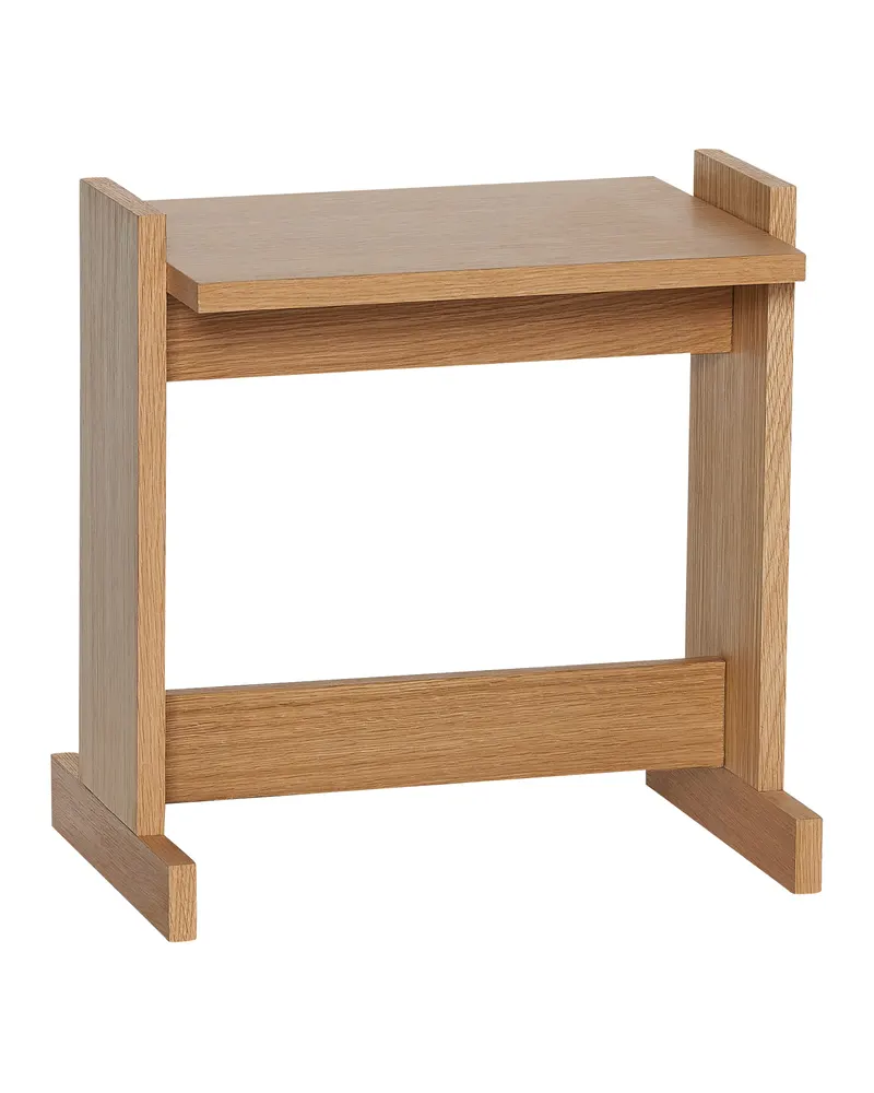 Hübsch Futu Beistelltisch in Naturfarben, 44 × 30 × H 45 cm, Ansicht 1