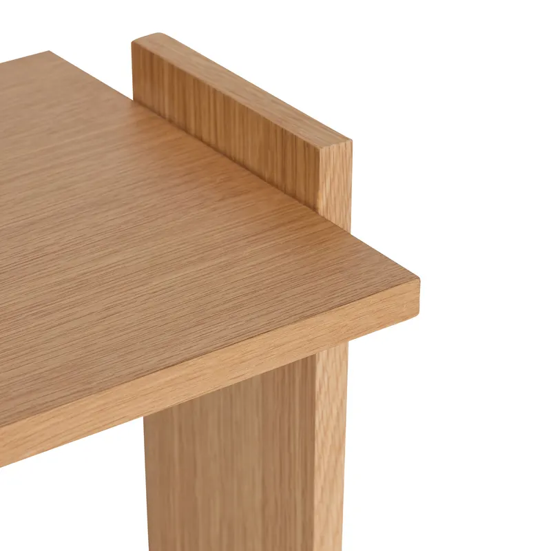 Hübsch Futu Beistelltisch in Naturfarben, 44 × 30 × H 45 cm, Ansicht 4