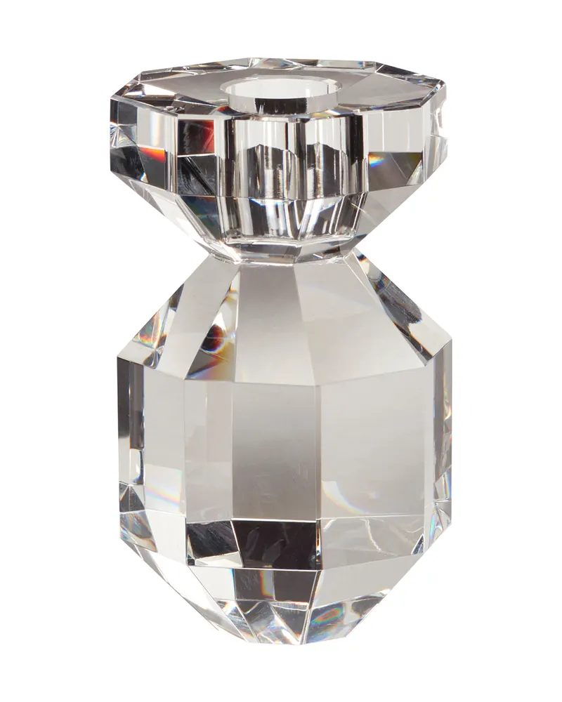 Hübsch Gem Kerzenhalter in Klar, Ø 7 × H 11 cm, Ansicht 1
