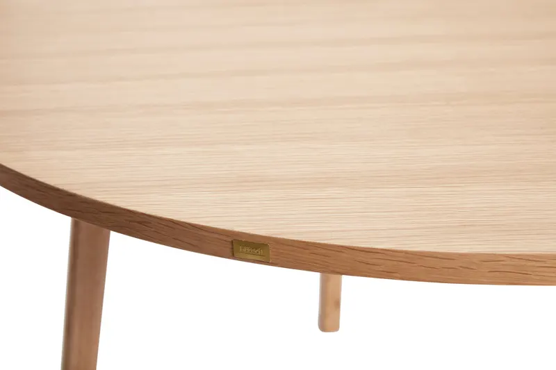 Hübsch Ground Round Esstisch in Naturfarben, Ø 115 × H 75 cm, Ansicht 2