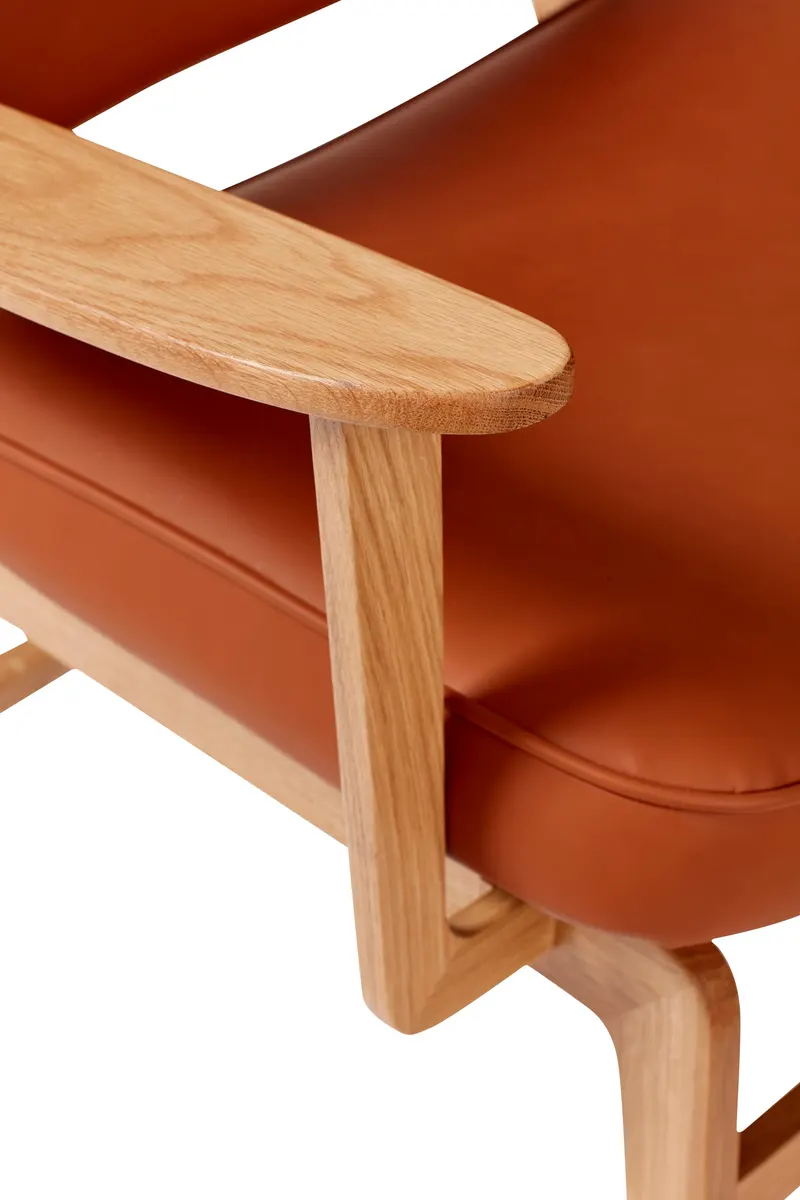 Hübsch Haze Sessel in Braun und Natur, Breite 80 cm, Ansicht 3