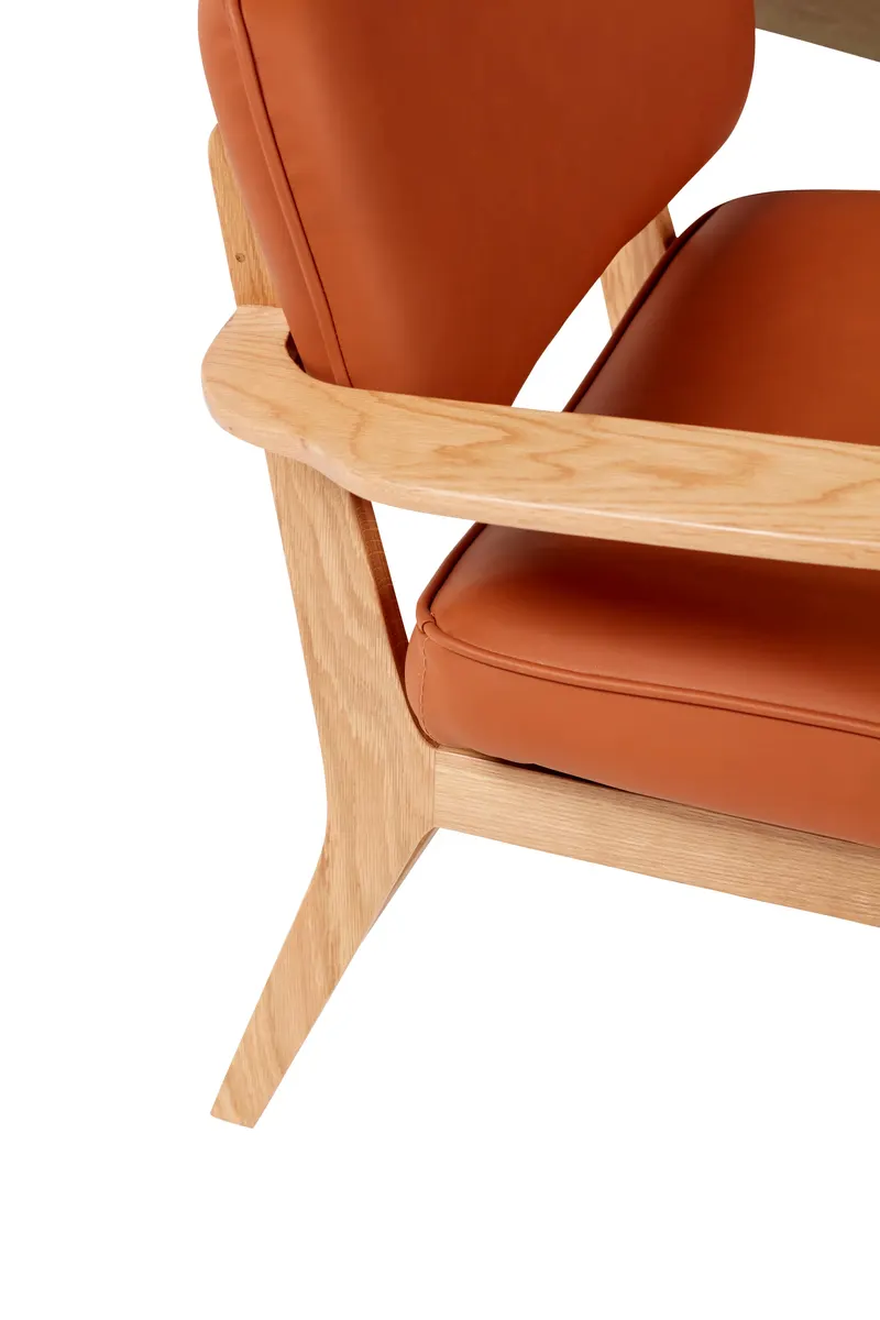 Hübsch Haze Sessel in Braun und Natur, Breite 80 cm, Ansicht 4