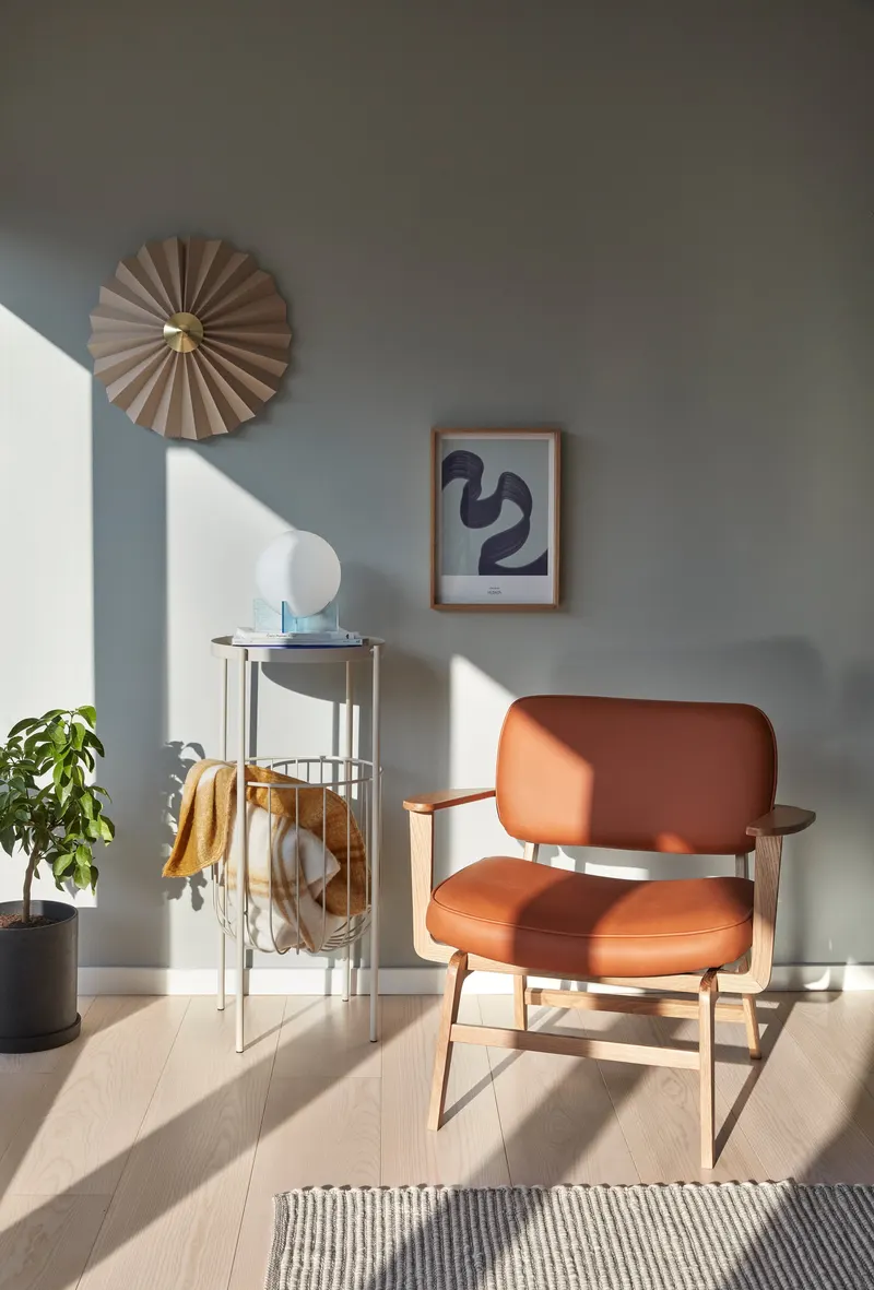 Hübsch Haze Sessel in Braun und Natur, Breite 80 cm, Ansicht 8