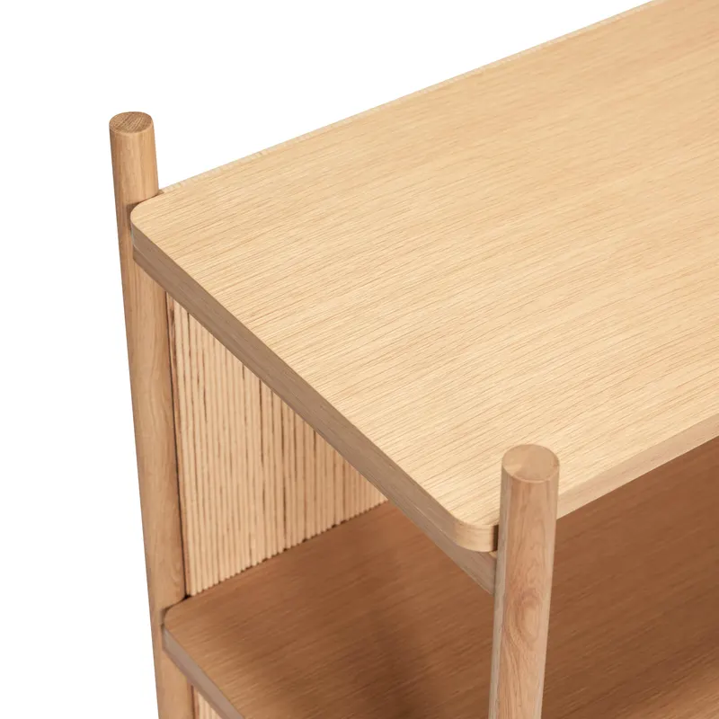 Hübsch Heritage Regal in Naturfarben, 75 × 44 × H 88 cm, Ansicht 6